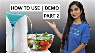 Best Covid buy  Prestige Fruit and vegetable cleaner How to use [upl. by Arva]