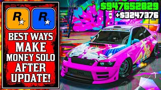 Its THAT Simple The BEST WAYS To Make Money SOLO After UPDATE in GTA Online GTA5 Fast Money [upl. by Ricarda]