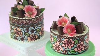 How to Make MultiColorSolid Chocolate Cake Wraps [upl. by Baese]