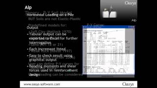 Analysis of Single Piles Oasys Software Webinar [upl. by Aicelav494]