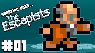 The Escapists Gameplay S01E01  quotGennys In PRISONquot Center Perks Prison [upl. by Gazzo]