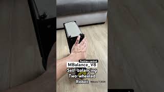 Two wheeled self balancing robot on Arduino platform controlled by mobile app with Bluetooth [upl. by Simonsen]