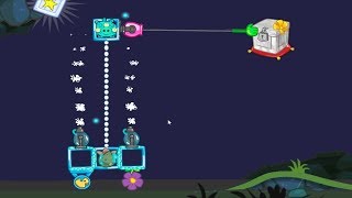 Bad Piggies  CATCH MARBLE CRATE WITH ALIEN KITE [upl. by Nesyaj]