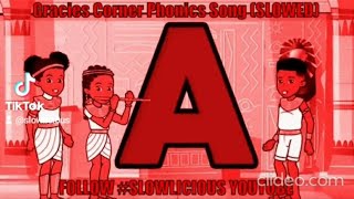 🔤 Gracies Corner Phonics Song Slowed 🎶 [upl. by Marchal459]