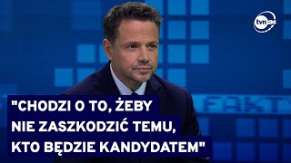 Czy Trzaskowski będzie kandydatem na prezydenta Tusk ogłoszenie 7 grudnia TVN24 [upl. by Anura936]