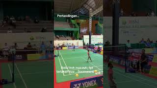 soowww Semi final Usia Dini Putri  SIRNAS B MDO  Keiko vs Bilgis badminton atlitbadminton [upl. by Leola65]