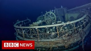 Underwater robots find Shackletons Endurance shipwreck in Antarctic  BBC News [upl. by Feenah]