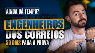 Ainda dá tempo de passar no concurso dos Correios para ENGENHEIROS [upl. by Barcot]