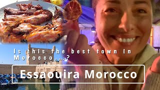 Essaouira 🇲🇦 Seafood Feast and Nightlife Adventure [upl. by Akinirt]