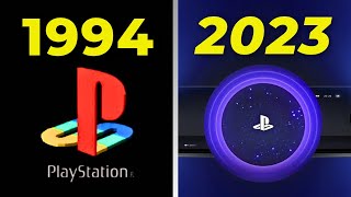 Evolution of PlayStation Startups 19942023 4K  3D AUDIO [upl. by Benn186]