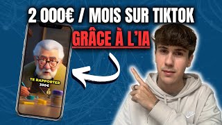 Gagner de largent sur TikTok avec lIA  Tuto Complet [upl. by Ytsanyd]