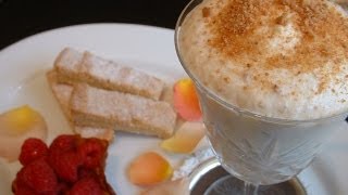 Making crushed Amaretti syllabub [upl. by Jemie]