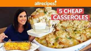 5 Cheap and Easy Casseroles Dishes  AllRecipes [upl. by Ethbin]