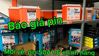 Kích lươn và cách chọn pin phù hợp báo giá chi tiết  pin 50a pin 70a 90a 110a 150a 200a [upl. by Uis]