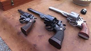 Ruger Redhawk vs SampW Model 29 [upl. by Fahy]