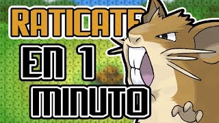 RATICATE EN 1 MINUTO [upl. by Attenweiler]