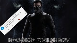 Bagheera Bgm  Bagheera Trailer Bgm  Bagheera Bgm Ringtone ravibasrur [upl. by Inaniel]