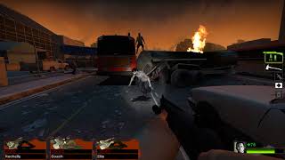 Left 4 Dead 2 Warcelona custom campaign speedrun in 858  Solo RTA [upl. by Liane]