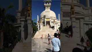 Shanti Stupa I Dhauligiri I Buddhist I Odisha shorts viralshorts [upl. by Adnawal]