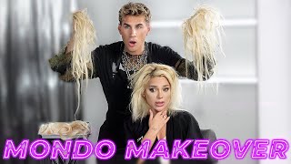 I gave Gabi DeMartino a Mondo Makeover amp we talk about her plastic surgery [upl. by Eartnoed]