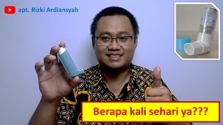 Sehari bisa berapa kali hirup ya  Inhaler qna [upl. by Terle286]