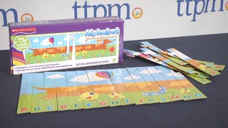 Scholastic Alphabet Sequencing Puzzle from Tara Toy [upl. by Emmie]