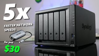 30 Synology Upgrade  5x NETWORK SPEEDS [upl. by Files114]