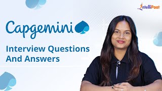 Capgemini Interview Questions And Answers  Capgemini Interview For Freshers  Intellipaat [upl. by Aidnyc]