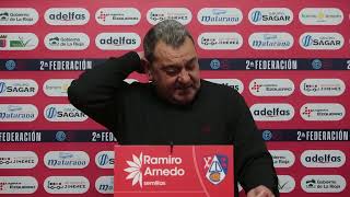 CD CALAHORRA 1 BARAKALDO CF 1 DECLARACIONES DEL ENTRENADOR JUAN CARLOS POUSO [upl. by Ellohcin]