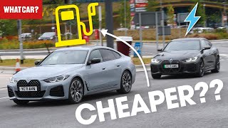 ELECTRIC vs PETROL CAR – which is REALLY cheaper  What Car [upl. by Ellezig]