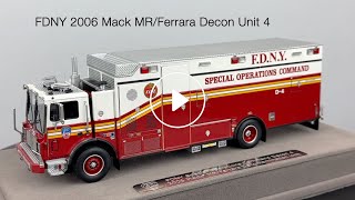 FDNY 2006 Mack MRFerrara Decon Unit 4 [upl. by Twitt]