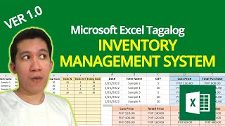 PART 1 of 2  quotPlease Watch Part 2quot MS EXCEL  Inventory Management System StepbyStep Tutorial [upl. by Aisyat]