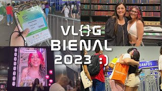 VLOG BIENAL DO LIVRO RIO 2023 e todos os livros e brindes que comprei ❤️ [upl. by Peppy]