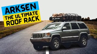 ARKSEN Universal Roof Rack Cargo Carrier Ultimate Review and Guide [upl. by Merell]