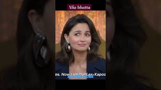 Alia bhatta and Sunil Grover hilarious conversation  Kapil Sharma Show shorts aliabhatt funny [upl. by Nedyrb]