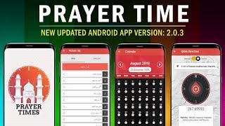 New Prayer Times App  Android Phones  Namaz Timings  Mobile App  DawateIslami  IT Majlis [upl. by Enyrb]