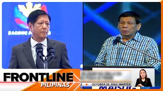 Expresident Rodrigo Duterte nilinaw na wala sa PDEA narcolist noon si Pres Bongbong Marcos [upl. by Ahter]