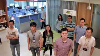 GeoVision VD8700 Face Recognition IP Camera Demo Video [upl. by Ymas]