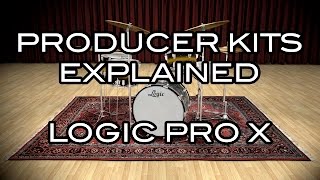 Logic Pro X  Producer Kits Explained  Take Your MIDI Drums to the Next Level [upl. by Ahsyas884]