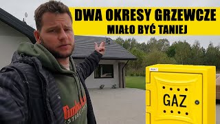 Podsumowanie dwóch okresów grzewczych Trzeci sezon ogrzewania domu gazem Koszt ogrzewania domu [upl. by Poler541]