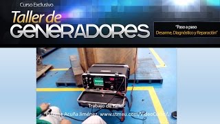 Como reparar un generador eléctrico en forma correcta [upl. by Halludba219]