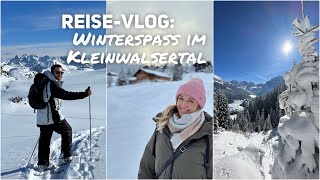 Vlog Winterurlaub im Kleinwalsertal [upl. by Anjanette]