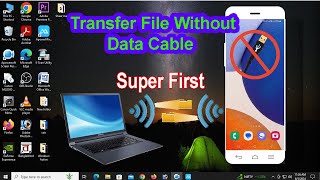 How to Transfer all files between computer  Laptop and Mobile Wirelessly Share Files From Mobile [upl. by Lanae]