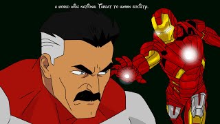 Omni Man Vs The Avengers Animation part 12 [upl. by Mccormick186]