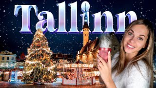 Christmas Magic in Estonia Tallinn Travel Guide 🎄 CHRISTMAS MARKET [upl. by Hegarty]