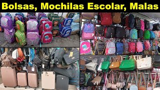 CARUARU FEIRA DA SULANCA PE BOLSAS MOCHILAS ESCOLARES CARTEIRAS E MALAS [upl. by Tongue]