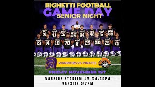 Righetti High School Football Santa Ynez  Righetti [upl. by Yrocej]