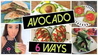 6 Unique amp Exciting Ways to Eat Avocado [upl. by Marduk]