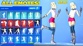 Fortnite LEXA SKIN with All my Fortnite Dances amp Emotes Fortnite Chapter 2 Season 5 [upl. by Aisor]