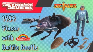 A look at the 1984 Sectaurs Battle Beetle 80stoys 80scartoons coleco rainbowtoys [upl. by Ahsienaj875]